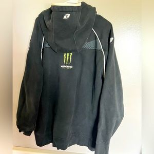 Shirts | One Industries Monster Energy Zip Hoodie Size Xxl Used Condition |  Poshmark
